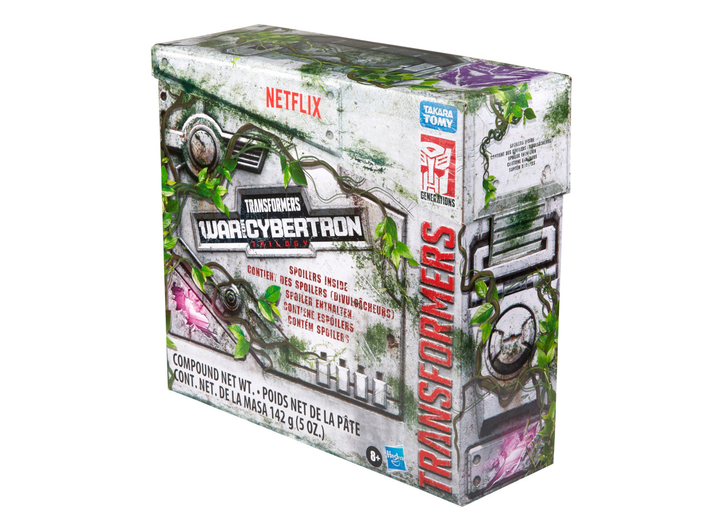 Трансформеры Мегатрон и Окаменелость Война За Кибертрон Netflix Transformers War for Cybertron Spoiler Pack Hasbro F0969