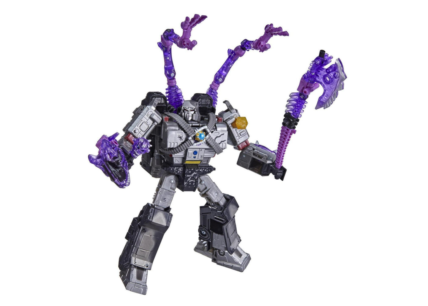 Трансформеры Мегатрон и Окаменелость Война За Кибертрон Netflix Transformers War for Cybertron Spoiler Pack Hasbro F0969