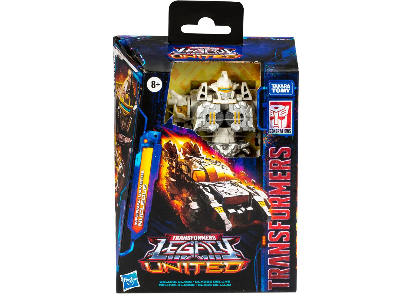 Трансформер Нуклеос Спадщина Transformers Legacy United Deluxe Class Nucleous Hasbro F8533