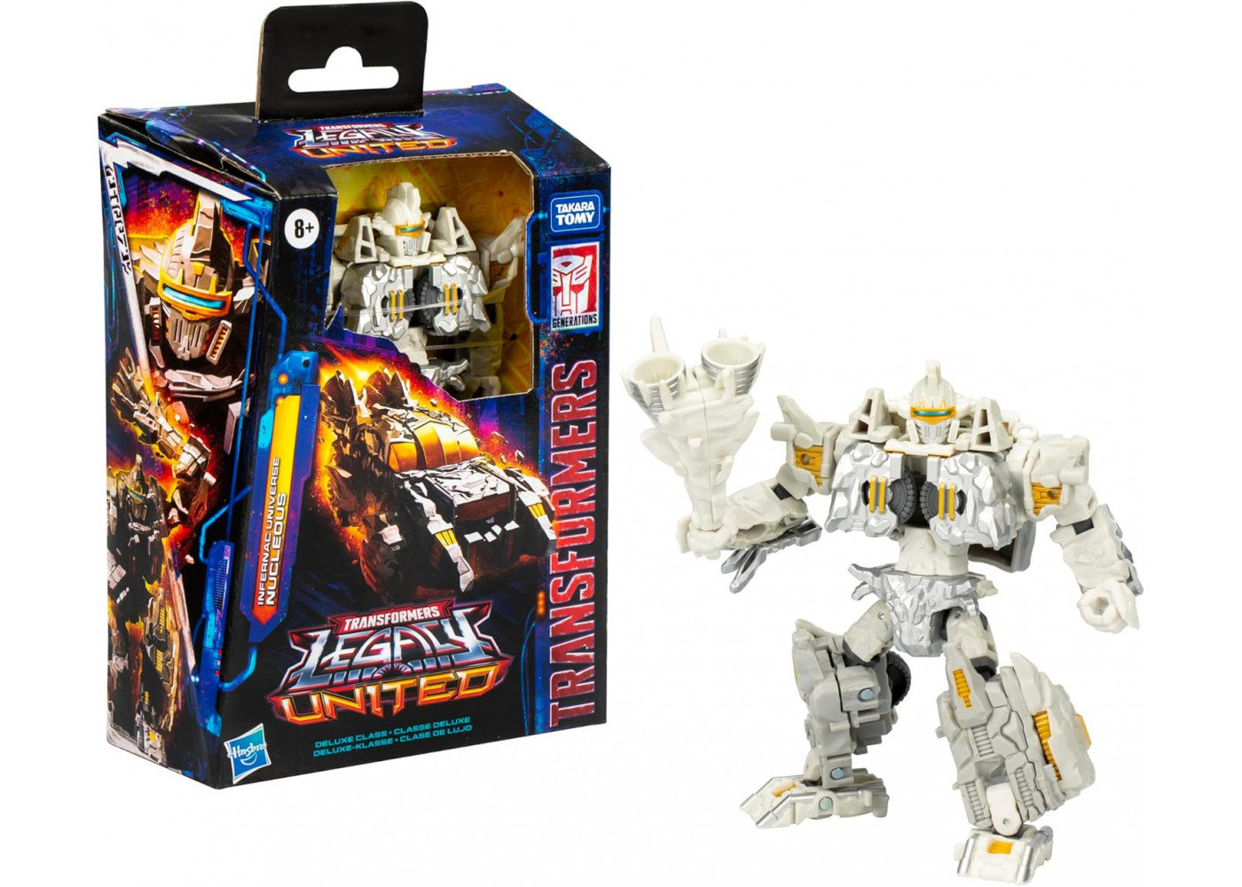 Трансформер Нуклеос Спадщина Transformers Legacy United Deluxe Class Nucleous Hasbro F8533