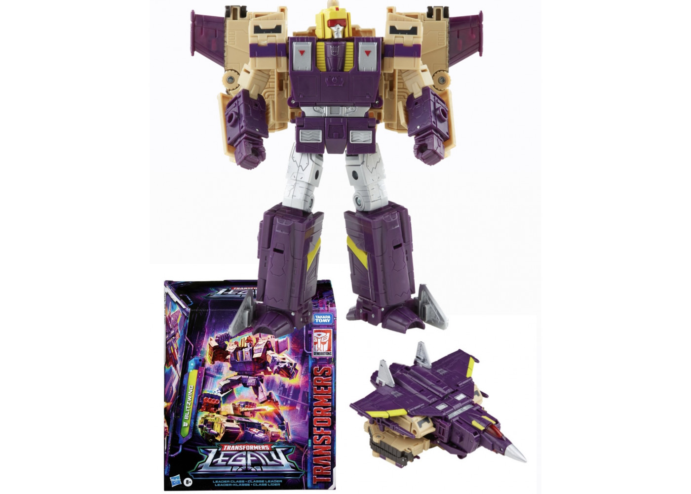 Трансформер Бліцвінг Спадщина Transformers Legacy Blitzwing Hasbro F3062