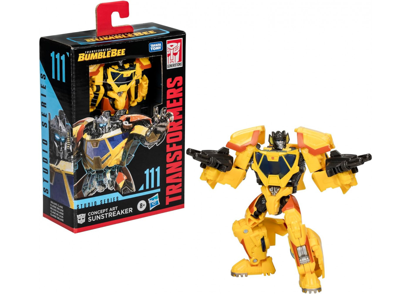 Трансформер Санстрайкер Бамблби Transformers Studio Series 111 Concept Art Sunstreaker Bumblebee Hasbro F8757