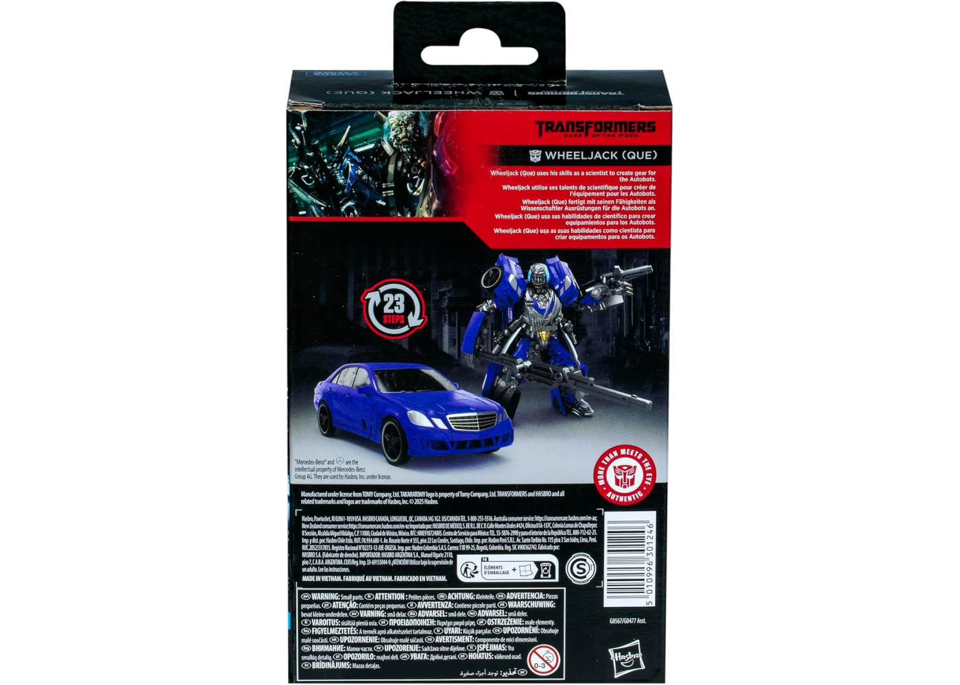 Трансформер Вилджек Transformers Studio Series  Deluxe Class Dark of The Moon Wheeljack Hasbro G0567