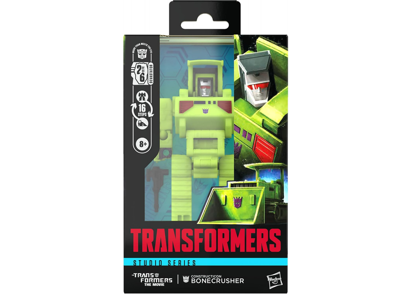 Трансформер Костолом Transformers Studio Series Deluxe Class The Movie Bonecrusher Hasbro G0568
