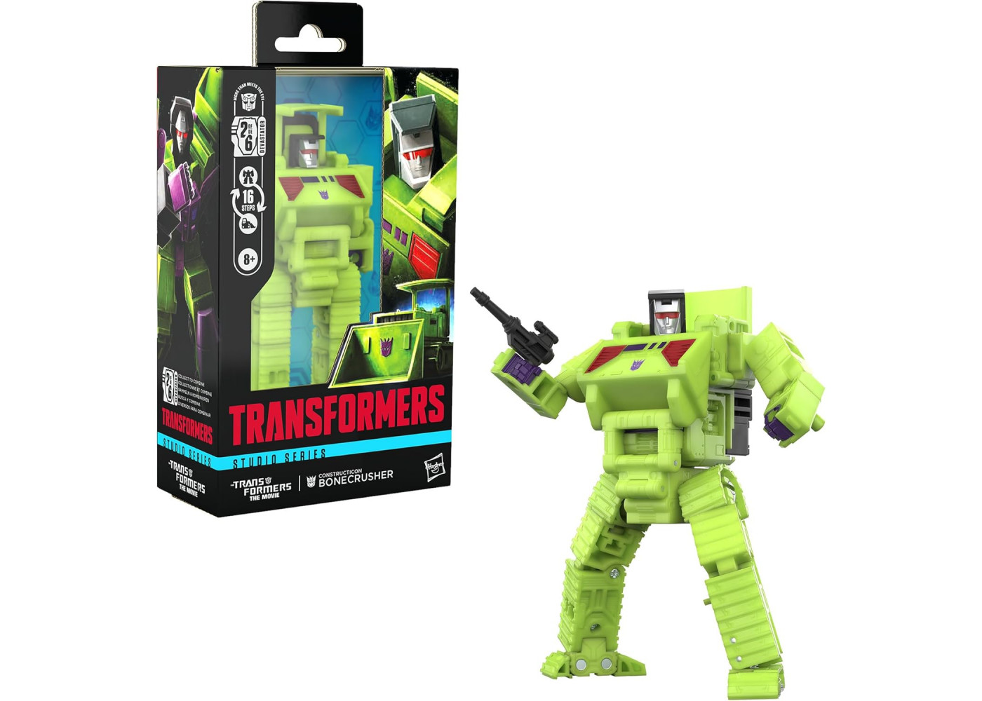 Трансформер Костолом Transformers Studio Series Deluxe Class The Movie Bonecrusher Hasbro G0568