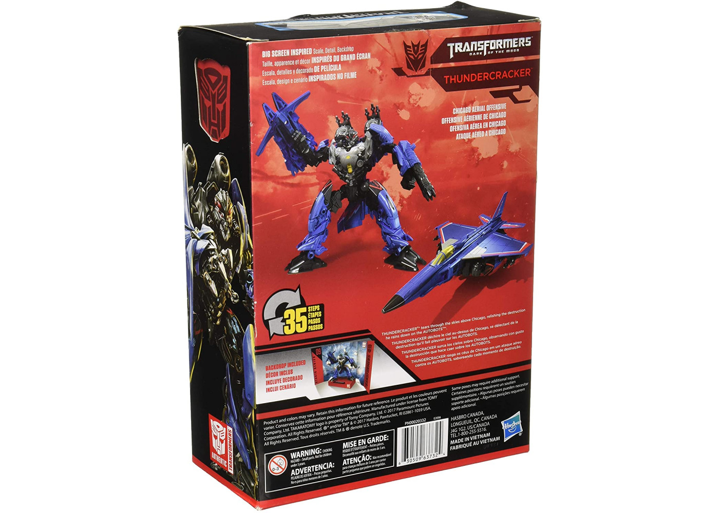 Трансформер Старскрим Studio Series 21 Transformers Voyager Class Starscream Hasbro E1608