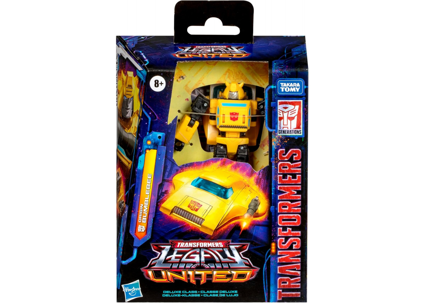 Трансформер Бамблби Transformers Legacy United Origin Bumblebee  Hasbro G1292