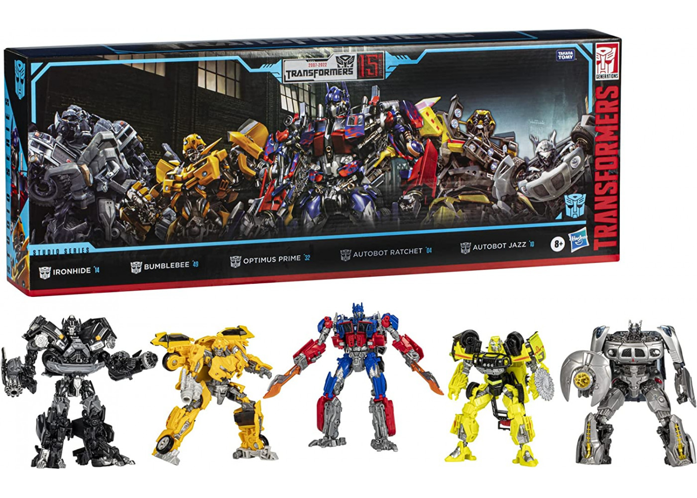 Трансформери Фільм 1 набір 5 шт Transformers Studio Series Movie 1 Anniversary Multipack Hasbro F3941