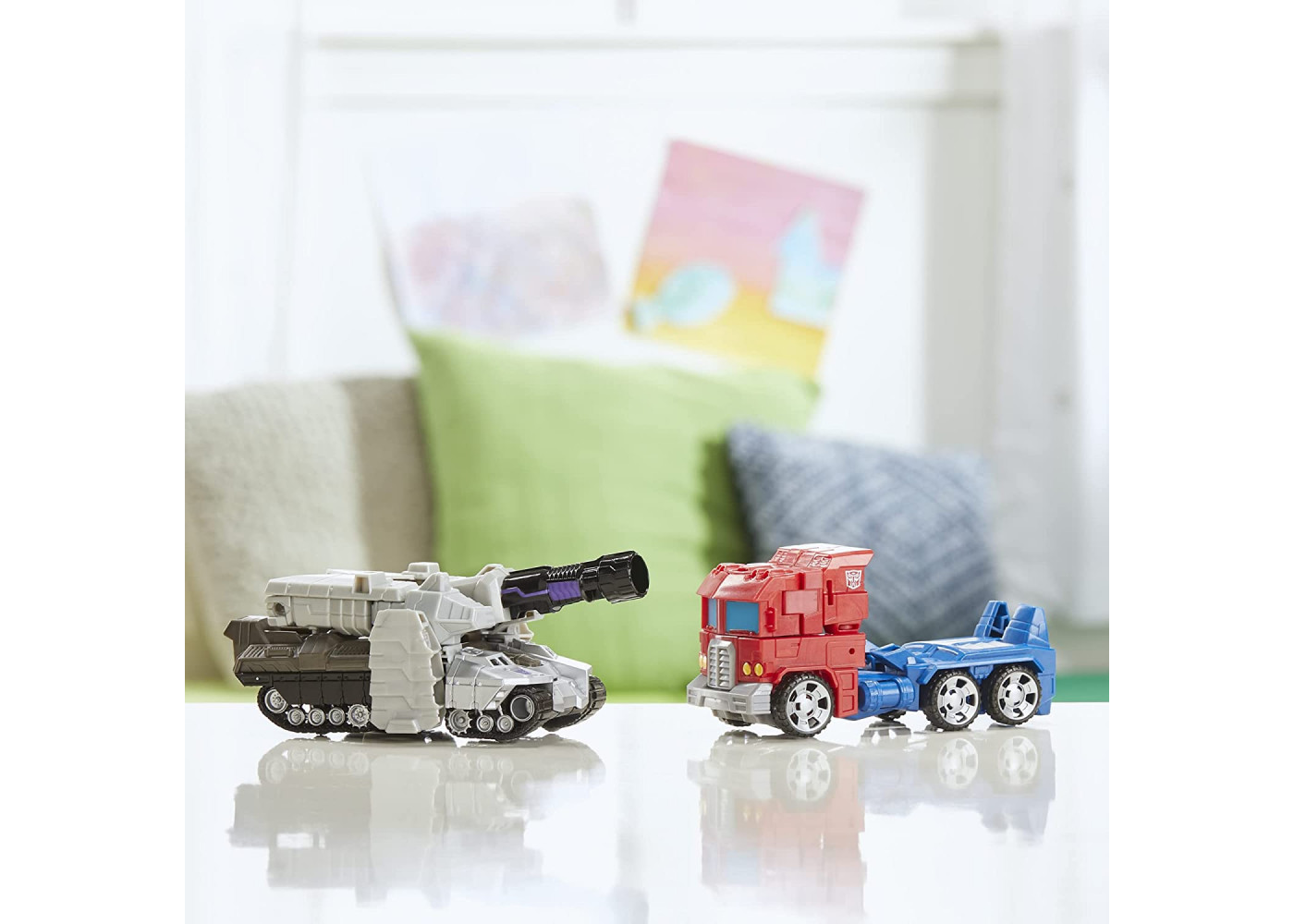 Трансформеры Оптимус Прайм и Мегатрон Transformers Optimus Prime and Megatron Hasbro F5442