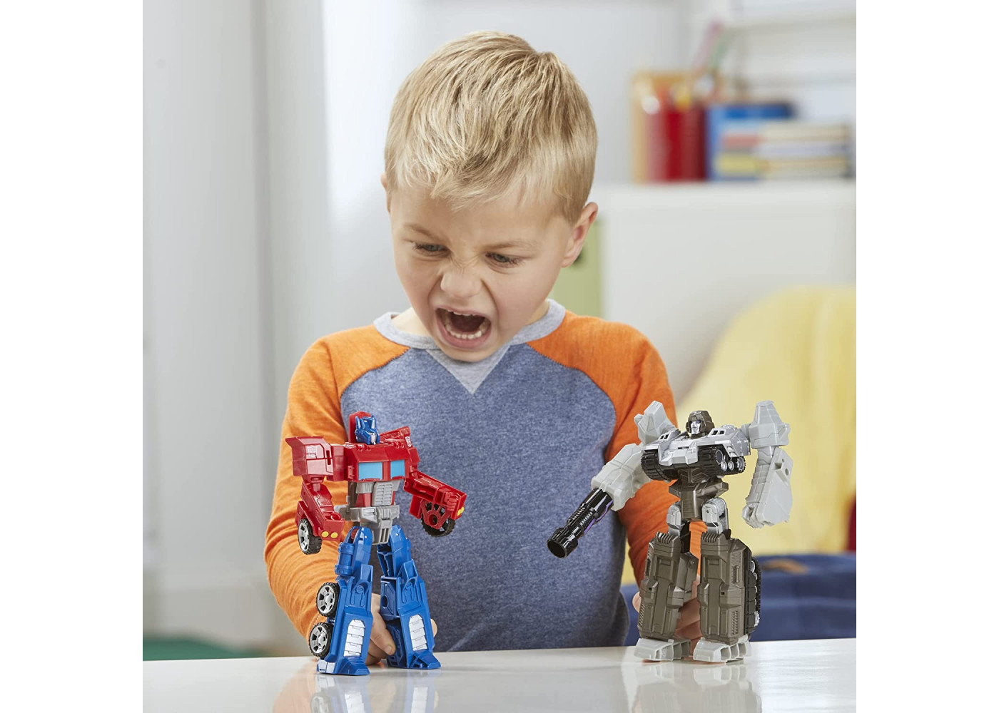 Трансформеры Оптимус Прайм и Мегатрон Transformers Optimus Prime and Megatron Hasbro F5442