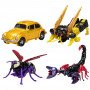 Трансформеры набор 4 шт Бамблби Transformers Buzzworthy Bumblebee Creatures Collide Hasbro F3933
