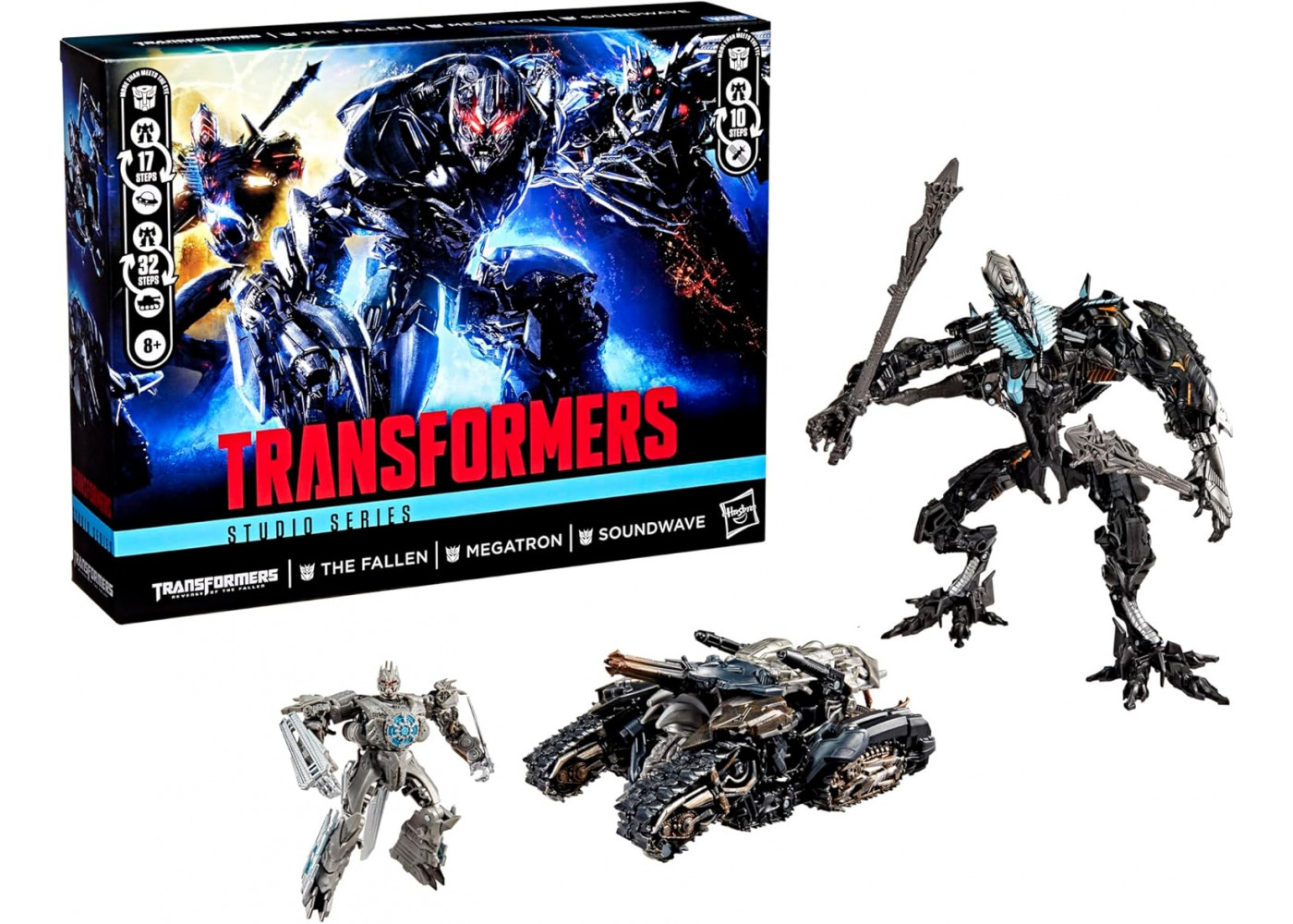 Набір Трансформерів 3 шт Помста Полеглих Transformers Studio Series Revenge of the Fallen Hasbro G1381