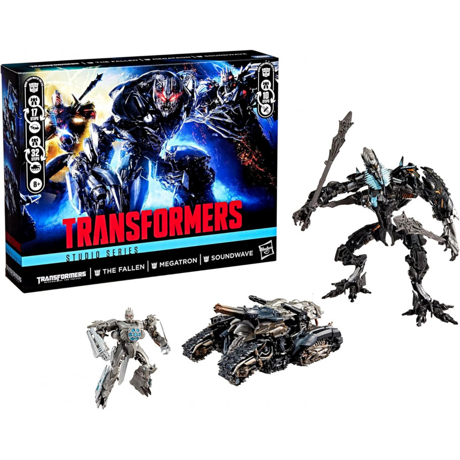Набір Трансформерів 3 шт Помста Полеглих Transformers Studio Series Revenge of the Fallen Hasbro G1381