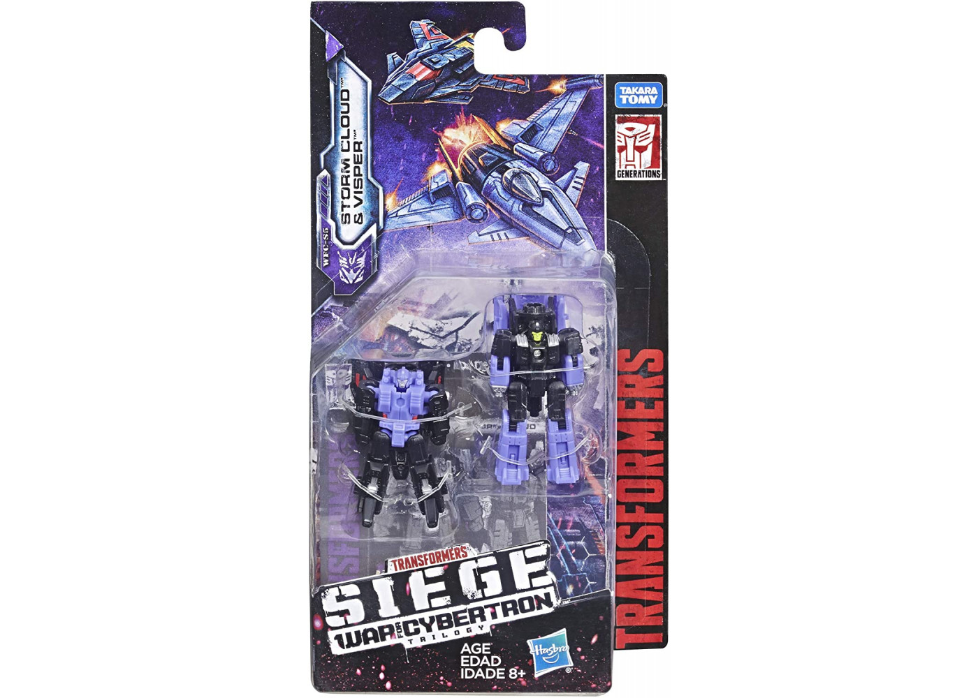 Трансформеры Воздушный Патруль Transformers  Siege Micromaster Wfc-S5 Decepticon Air Strike Patrol Hasbro E3560