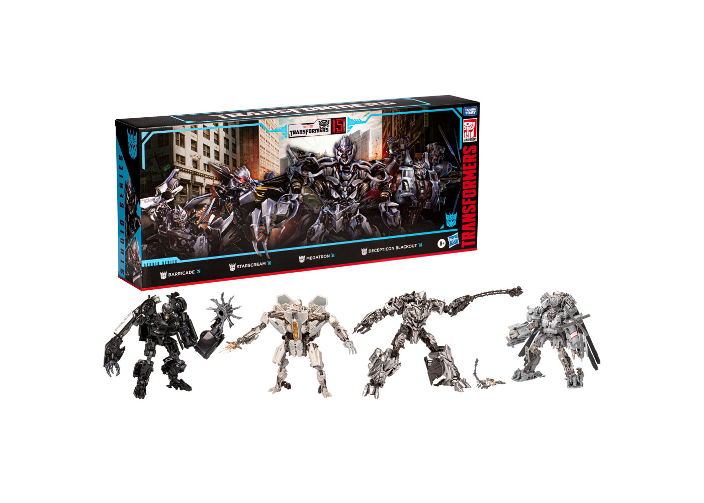 Трансформеры Набор 4 шт Transformers Studio Series Movie 15th Anniversary Hasbro F6957
