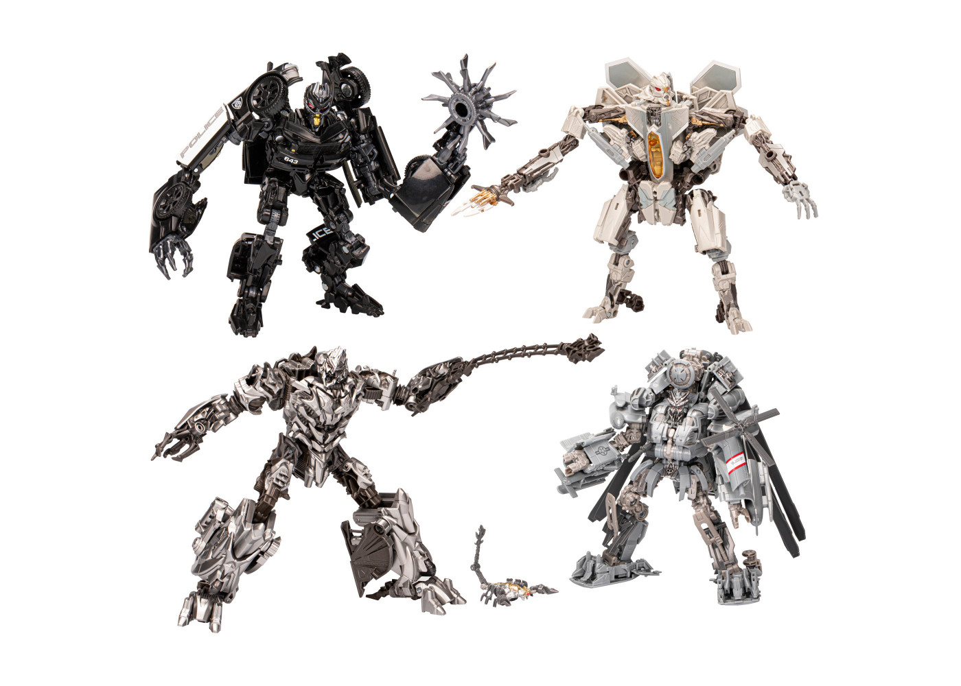 Трансформеры Набор 4 шт Transformers Studio Series Movie 15th Anniversary Hasbro F6957