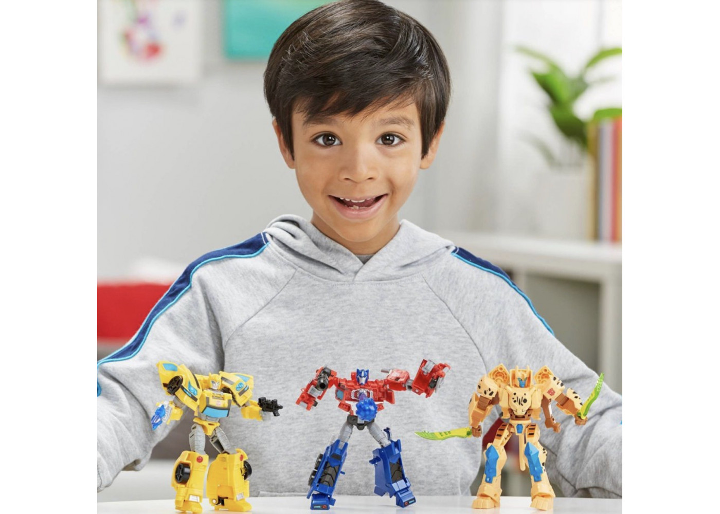 Трансформери набір 3 шт Transformers Buzzworthy Bumblebee Heroes of Cybertron Hasbro F3930