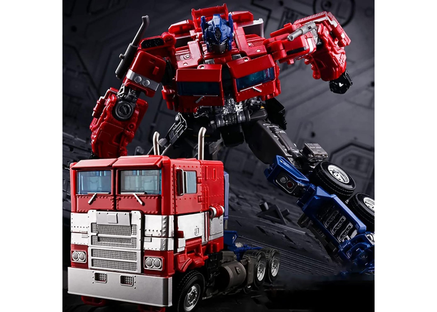 Трансформер Оптимус Прайм 18 см Темный Командир Transformers Optimus Prime Dark Commander 240033