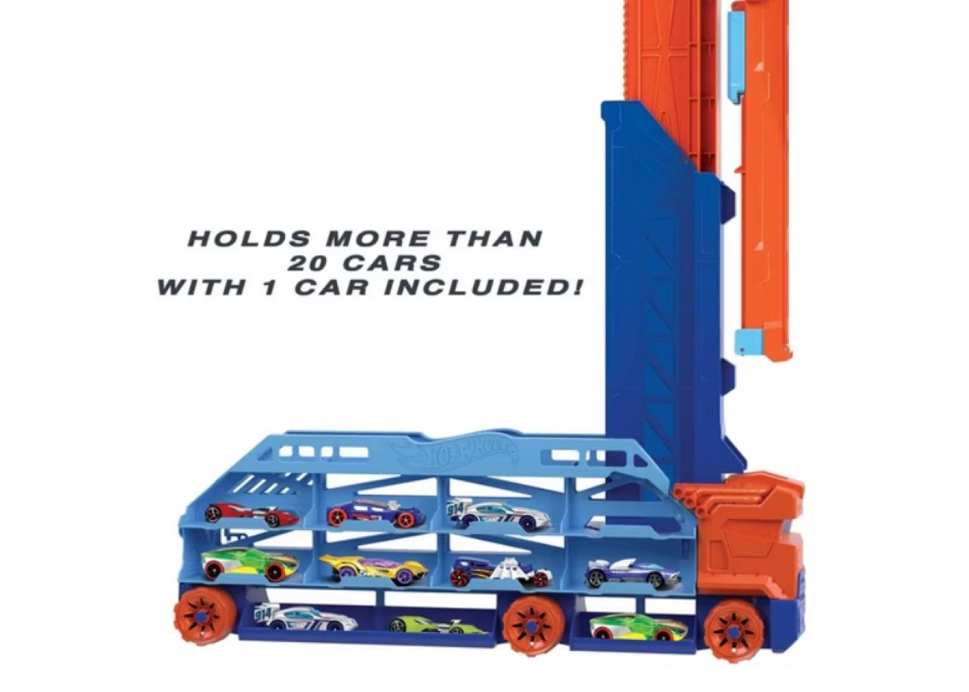 Трек Хот Вілс Автовоз Супер Спуск Hot Wheels Speed ​​Drop Transport Mattel HDY92