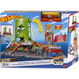 Трек Хот Вилс Супер Заправочная Станция Hot Wheels City Super Recharge Fuel Station Mattel HTN79