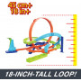 Трек Хот Вилс Испытание Гиперпетли Hot Wheels Action Loop Cyclone Challenge Track Mattel HXM94
