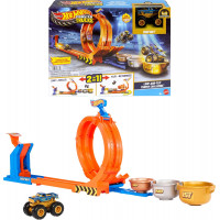 Трек Хот Вилс Монстер Трак Петля и переворот Hot Wheels Monster Trucks Bigfoot Loop-and-Flip Mattel JBX64