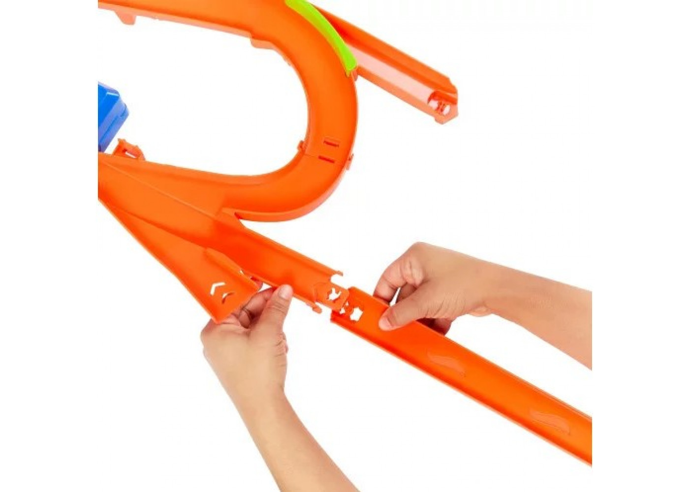 Трек Хот Вілс Моторизований (Уцінка) Повітряне Зіткнення Hot Wheels Mid Air Multi Crash Mattel BJFD12