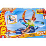 Трек Хот Вілс Моторизований (Уцінка) Повітряне Зіткнення Hot Wheels Mid Air Multi Crash Mattel BJFD12