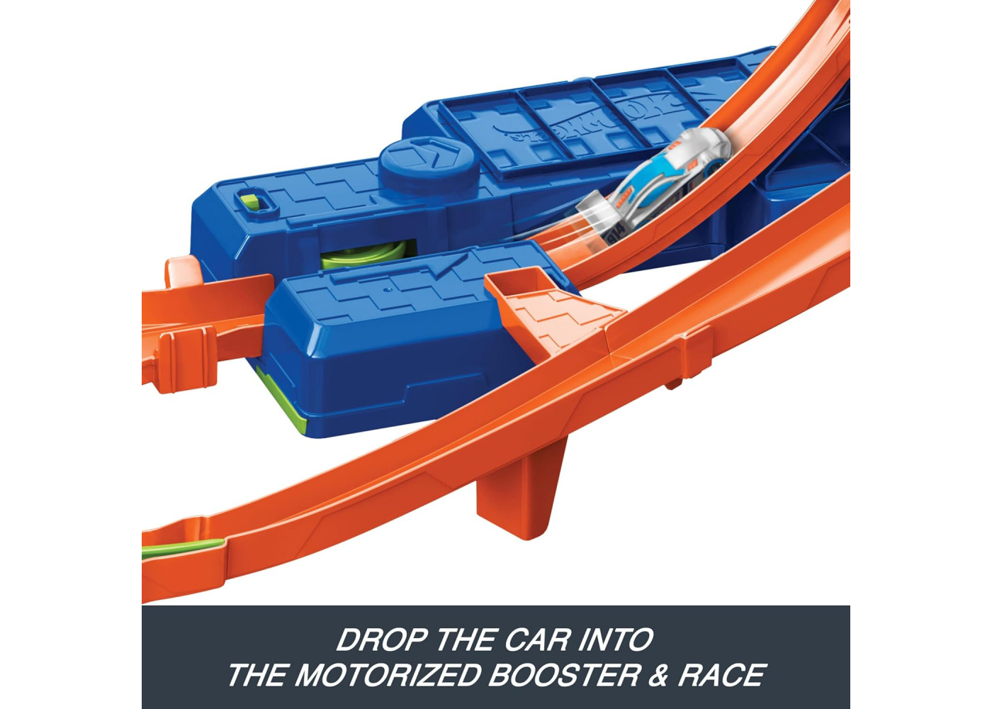 Трек Хот Вилс Моторизированный Воздушное Столкновение Hot Wheels Mid Air Multi Crash Mattel JKJ78