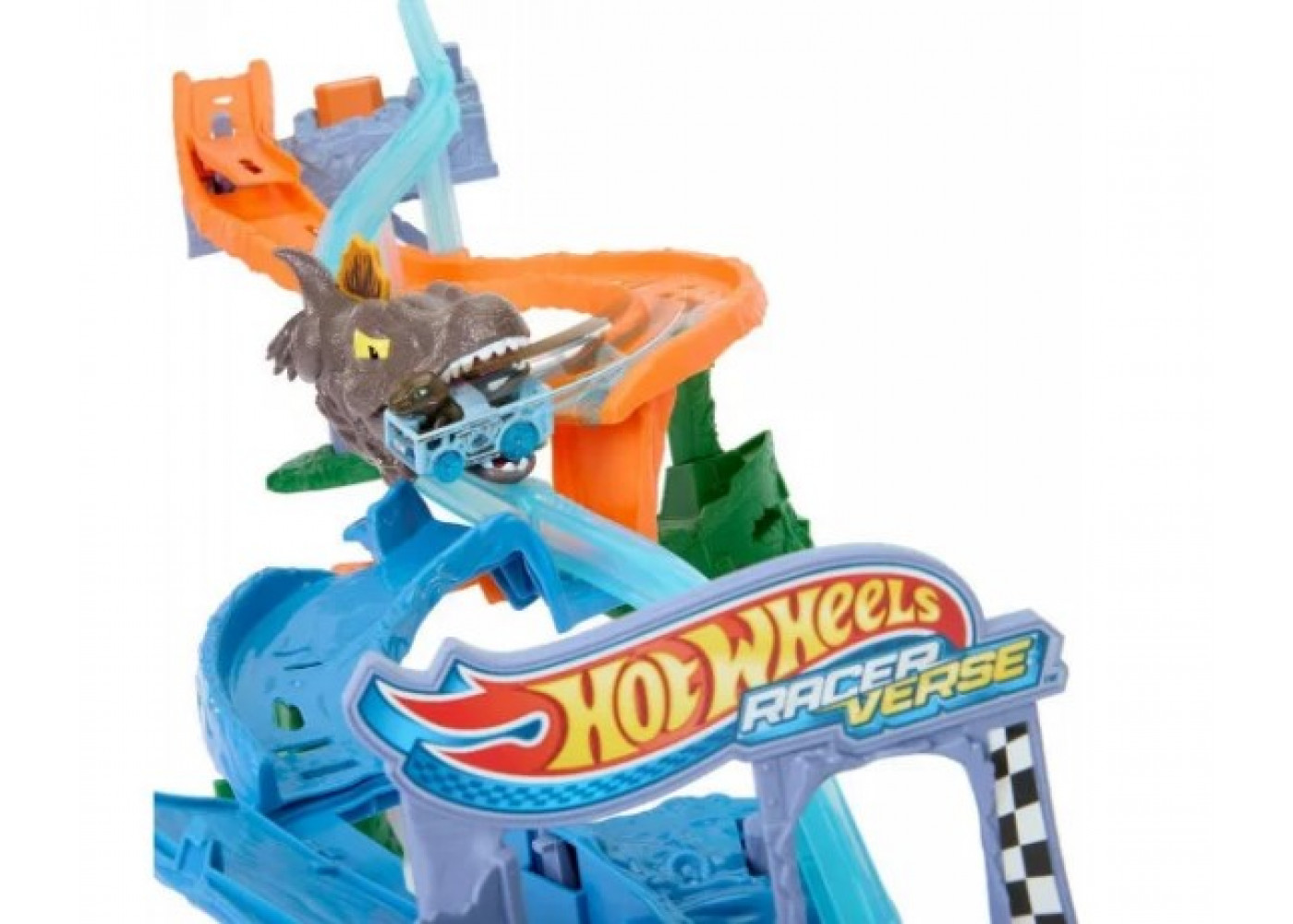Трек Хот Вілс Світ Юрського Періоду (Уцінка) Спінозавр Hot Wheels Jurassic World Spinosaurus Mattel JFP32