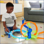 Трек Хот Вілс Перегони на Віражах Hot Wheels Stunt tracks Rapid Launch & Loop Mattel JBX65