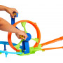 Трек Хот Вілс Перегони на Віражах Hot Wheels Stunt tracks Rapid Launch & Loop Mattel JBX65