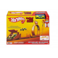 Трек Хот Вилс Гравитационный Спуск с Машинкой 1:64 Hot Wheels Action Hot Ones Gravity Drop Mattel JCX69