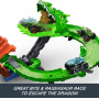 Трек Хот Вилс Монстер Траки Драконы Против Динозавров Hot Wheels Dragon Destruction Mattel JGB06