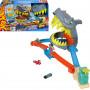 Трек Хот Вилс Пляжная Атака Акулы Hot Wheels City Shark Chomp Beach Mattel JHL96