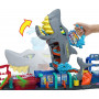 Трек Хот Вілс Зміни Колір Акула Hot Wheels City Color Changing Ultra Shark Car Wash Mattel HTN82