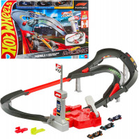 Трек Хот Вилс Трасса Для Гонок Формулы-1 с Машинками 1:64 Hot Wheels Racing Formula 1 Track Set Mattel JDY15
