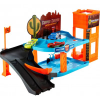 Трек Тачки Светящийся Гараж в Медном Каньоне Disney Pixar Cars Glow Racers Copper Canyon Garage Mattel HPX75
