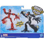 Набор Фигурок Веном и Карнаж 15 см Гнущаяся Bend and Flex Venom vs Carnage Hasbro F2692