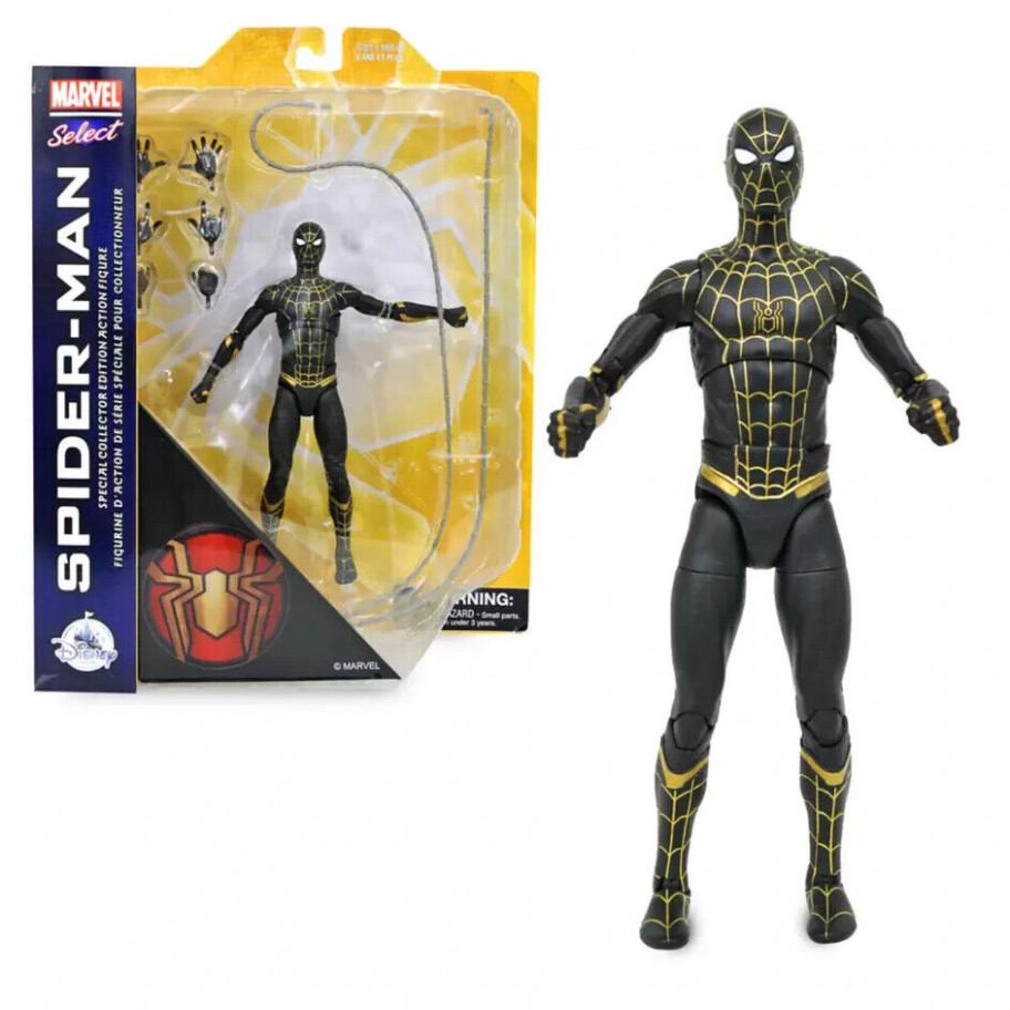 Фигурка Человек-Паук в Черном костюме Spider-Man Black Suit Diamond Select 84536