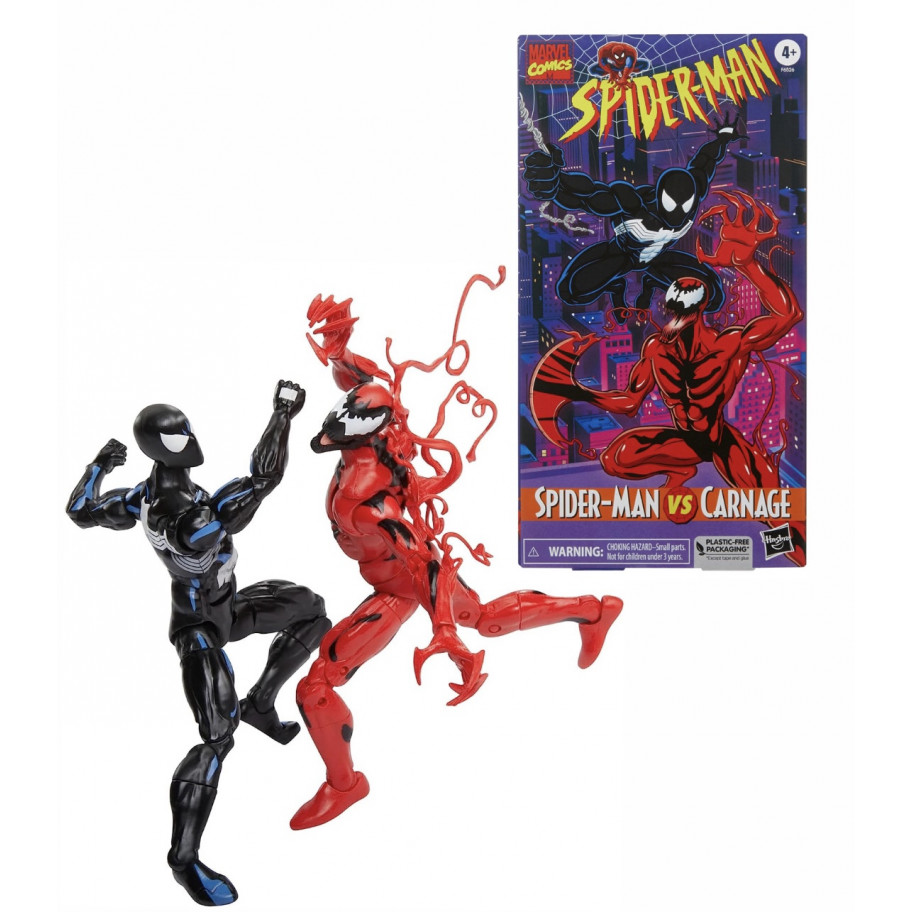Фигурки Человек-Паук и Карнаж Marvel Legends Series Spider-Man & Carnage Hasbro F6526