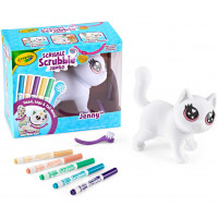 Набір для Творчості Котик Дженні з Маркерами Scribble Scrubbie Jumbo Cat Jenny Crayola 747703