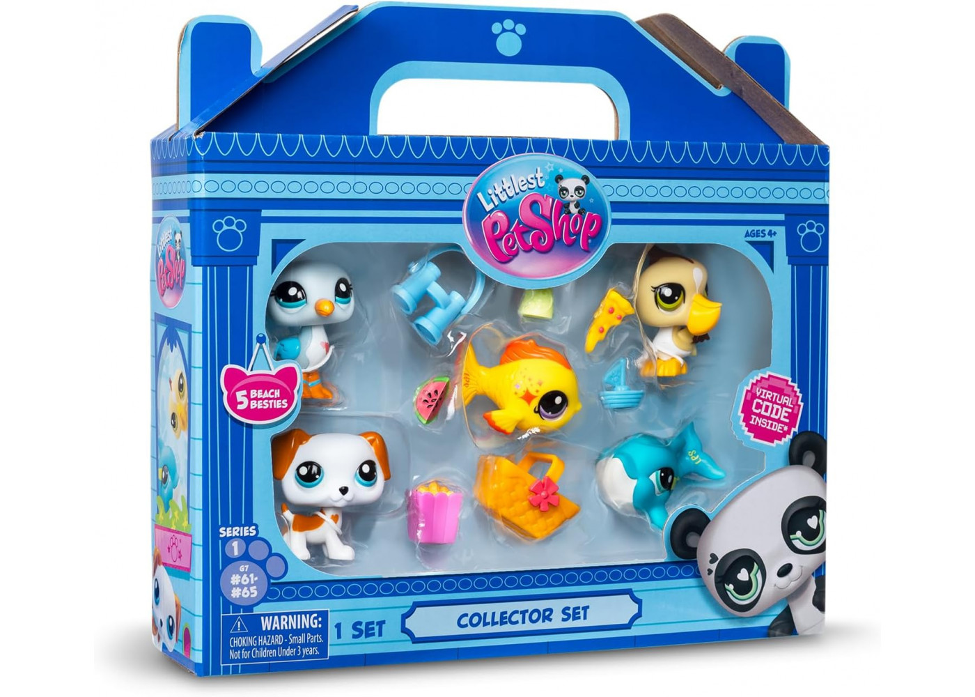 Ігровий Набір Фігурки Домашніх Вихованців Littlest Pet Shop Beach Besties Collector Set Hasbro L00517