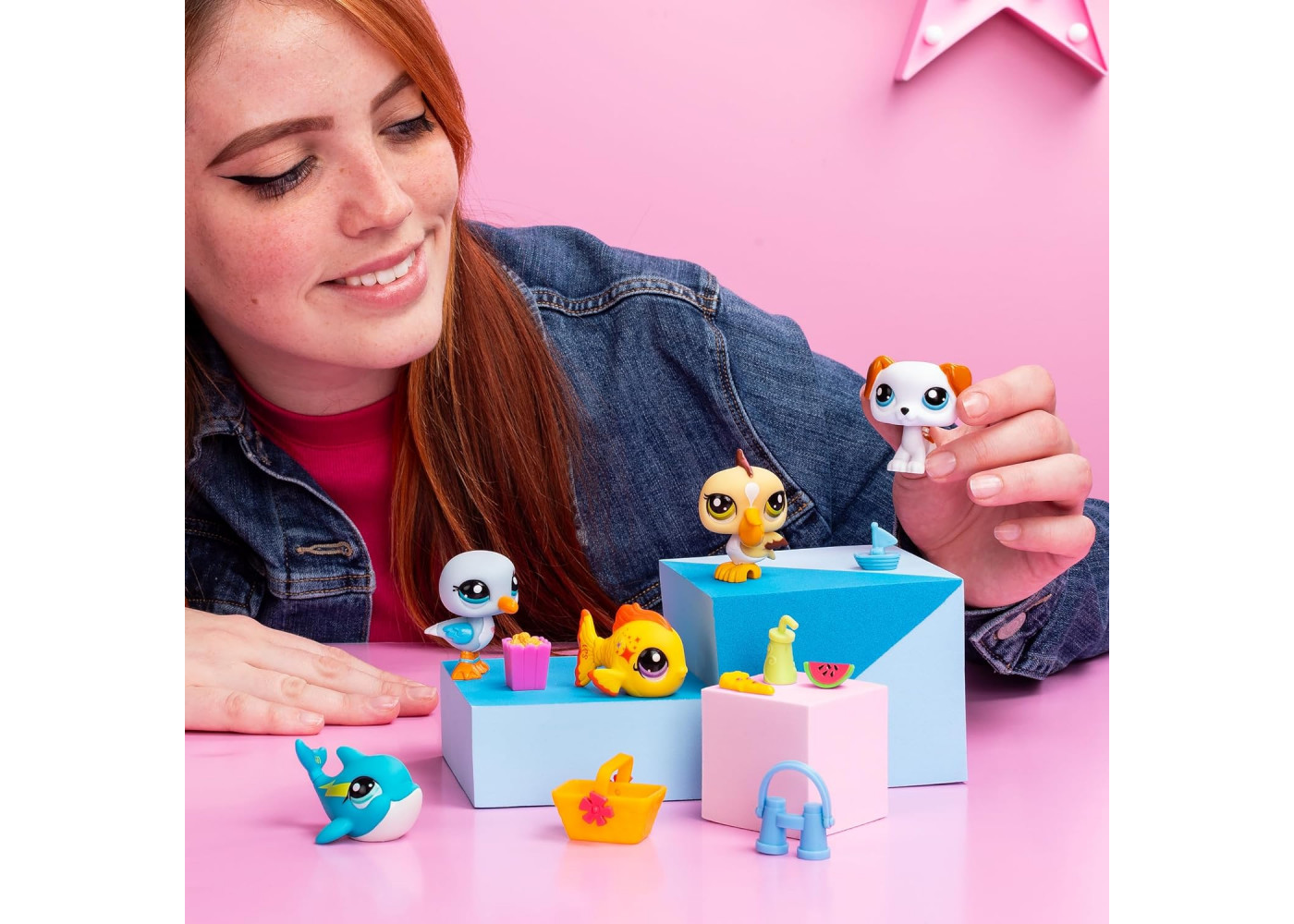 Ігровий Набір Фігурки Домашніх Вихованців Littlest Pet Shop Beach Besties Collector Set Hasbro L00517