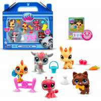 Ігровий Набір Фігурки Домашніх Вихованців Littlest Pet Shop Farm Besties Collector Set Hasbro 100510