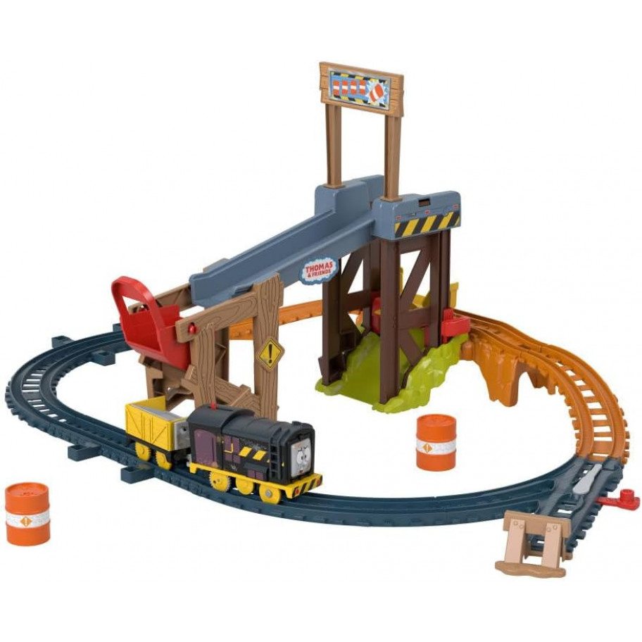 Ігровий Набір Паровозик Томас Пригоди Дизеля на Будівництві Thomas and Friends Diesels  Fisher-Price JBW20