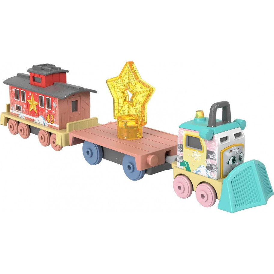 Паровозик Сенді та Бруно Thomas & Friends Shivery Delivery Sandy and Brake Car Bruno Fisher-Price HNN29