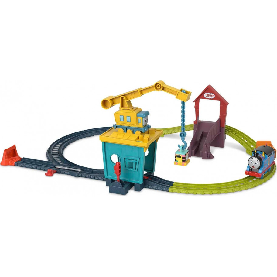 Залізна Дорога Полагодимо Їх З Краном Томас та Друзі Thomas & Friends Motorized Fix 'em Up Friends Fisher-Price HDY58