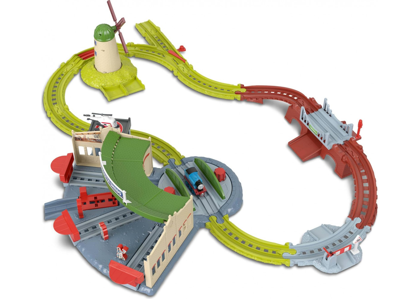 Залізниця Томас Дослідження Депо Тідмута Thomas and Friends Exploring Tidmouth Sheds Fisher-Price JWC72