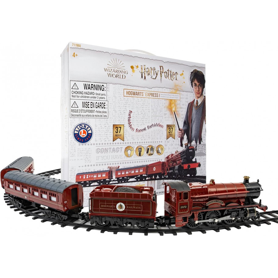 Железная Дорога Хогвартс Экспресс Гарри Поттер со звуком Harry Potter Hogwarts Express Lionel 11981
